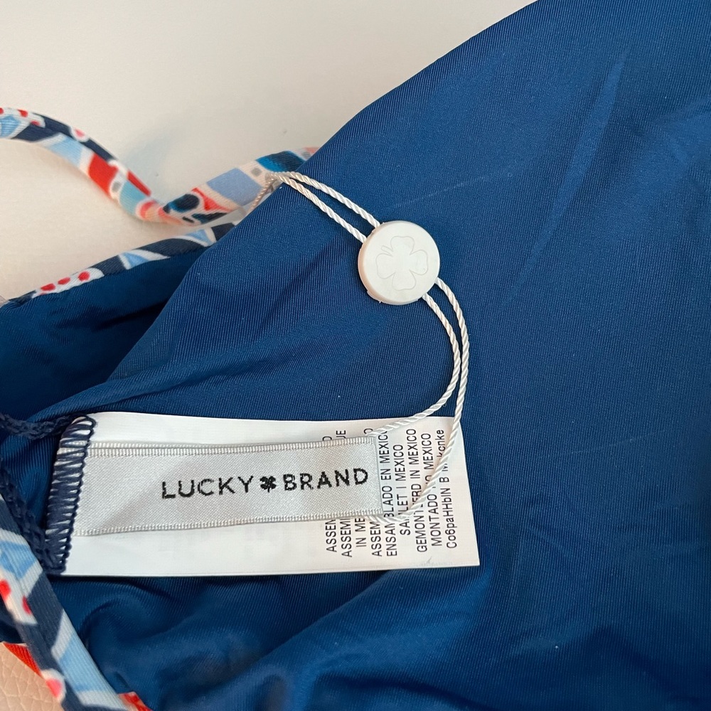 NWT Lucky Brand halter bikini top - Picture 7 of 10